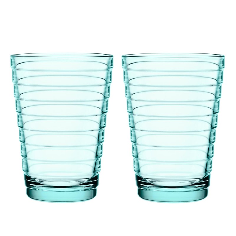 iittala Aino Aalto Water Green Large Tumblers - Set of