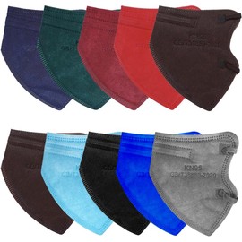 JANDS. 10 Cubrebocas infantiles Kn95, certificado, baby, mascarilla con filtro 5 capas protección.