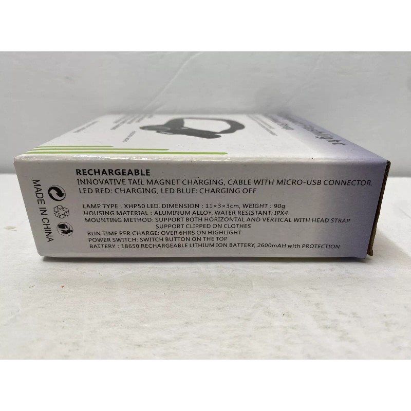  Compact Flashlight With Head Strap