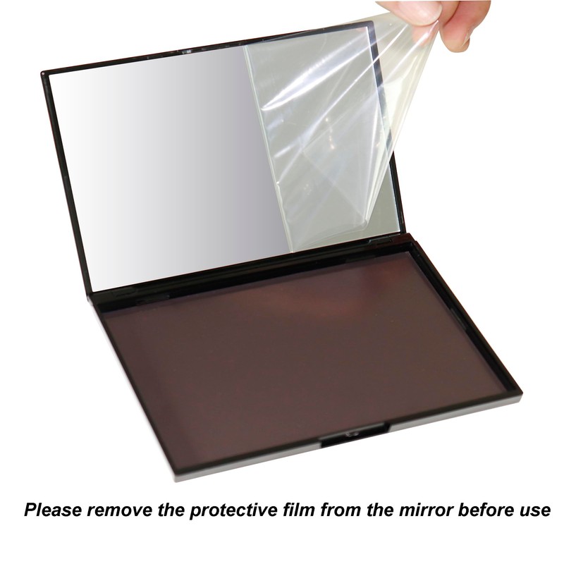 SZDYM Leere Make-up Magnetische Plastikpalette mit 20Pcs klebenden Metallaufklebern für