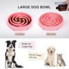 Slow Feeding Dog Bowl, Anti Sling Interactive Dog Bowl, Safety
