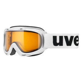 UVEX Slider Double Lens Kids Skiing Goggles - Age 8-13 years (2 Colours) (White)
