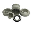 Diameter 32 mm Check Valve, Grey, Water Barrier, Leakage Protection,