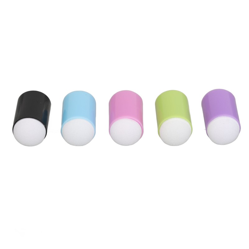 40 Pcs Finger Sponges Daubers Fingertip Concealer Brush Craft Painting