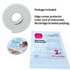 M2cbridge L Shape Extra Thick Furniture Table Edge Protectors Foam