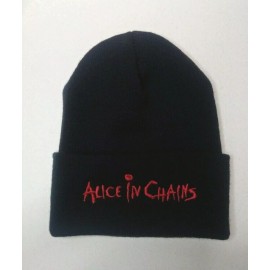 Unbranded Alice in Chains BEANIE HAT Embroidered 90s Metal Hard Rock Tool Pantera Stoner