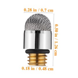 TEHAUX 5 Pcs Stylus Pen Replacement Tips Durable Conductive Mesh Fiber Tips for High Sensitivity Touch Screens Compatibility for Ipencil and Capacitive Devices