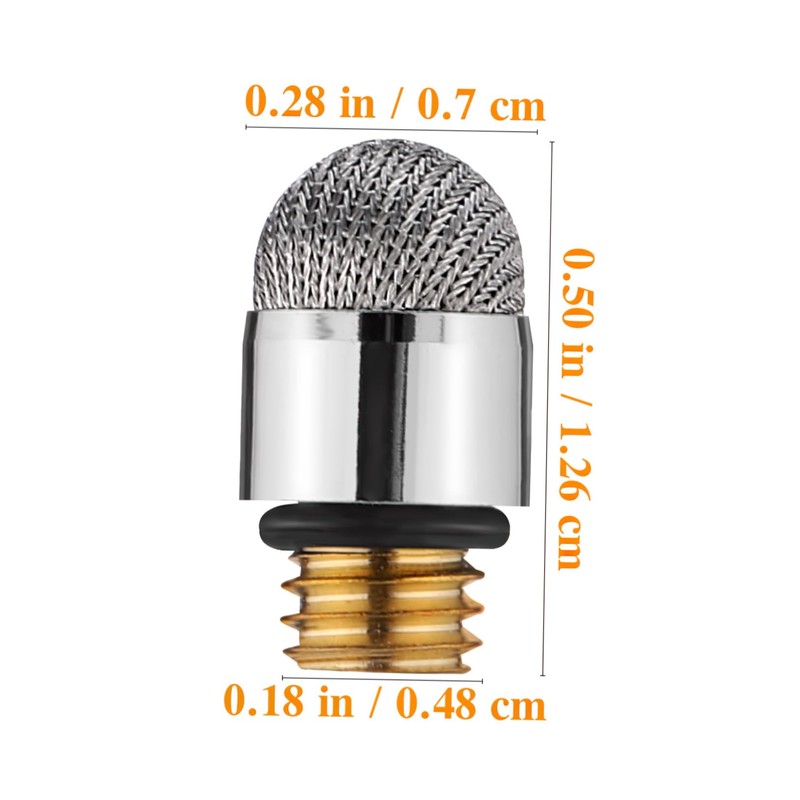 TEHAUX 5 Pcs Stylus Pen Replacement Tips Durable Conductive Mesh