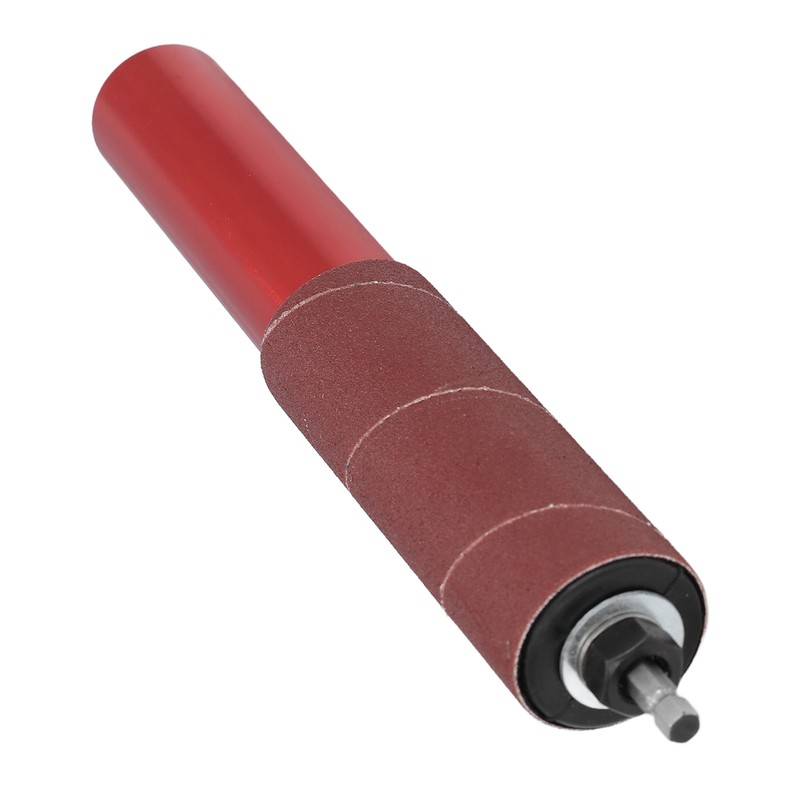 Spindle Sander Adapter 3/8in Mandrel Aluminum Alloy Drill Sanding Mandrel