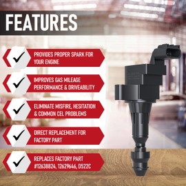 Bobina de encendido pack - 12578224