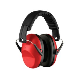 Kids Ear Defenders - 26db SNR Ear Defenders - Sound Blocking Earmuffs Autism - Noise Cancelling Headphones Toddlers (Red)