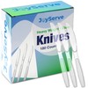Clear Plastic Knives - (Bulk Pack 180) Disposable Plastic Utensils