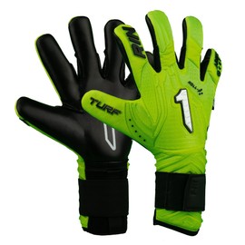 Rinat Aries Nemesis Turf Adult Goalkeeper Gloves, Green, Size 10