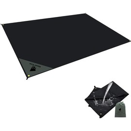 GEERTOP Portable Ultralight Tent Footprint Waterproof Ground Sheet Mat for Camping Hiking Backpacking Outdoor Picnic tent  footprints - Size: 83" x 35"