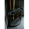 Keter Compact Corner Tool Rack for Maximum Storage and Organization