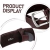 LIFKOME Concealed Money Belt Men's Travel Security Belt with Pu