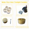 Silicone Tealight Candle Mold - Makes 4 x Tea Light