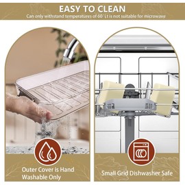 CODIEKEY Snackle Box Container, Dishwasher Safe Snack Box for Adult Kids, 4 compartments Plastic Divided Serving Tray with Lid and Handle for Candy, Fruits, Snacks, Nuts, Small,2 Pack