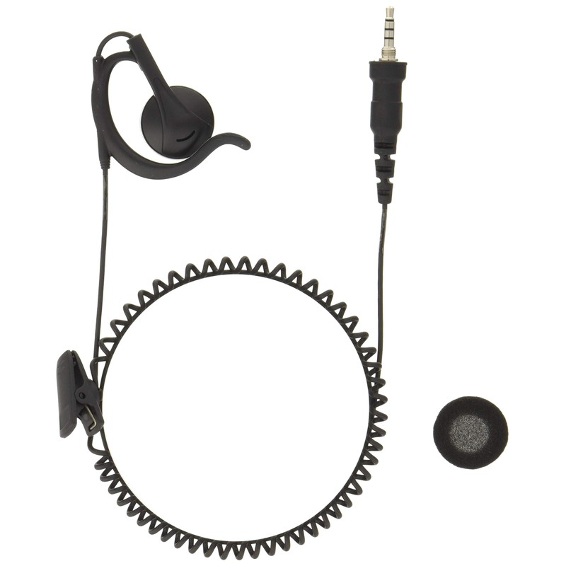 Standard Horizon SEP-41CCA Earphones (Large Open Air, Curl Cord)