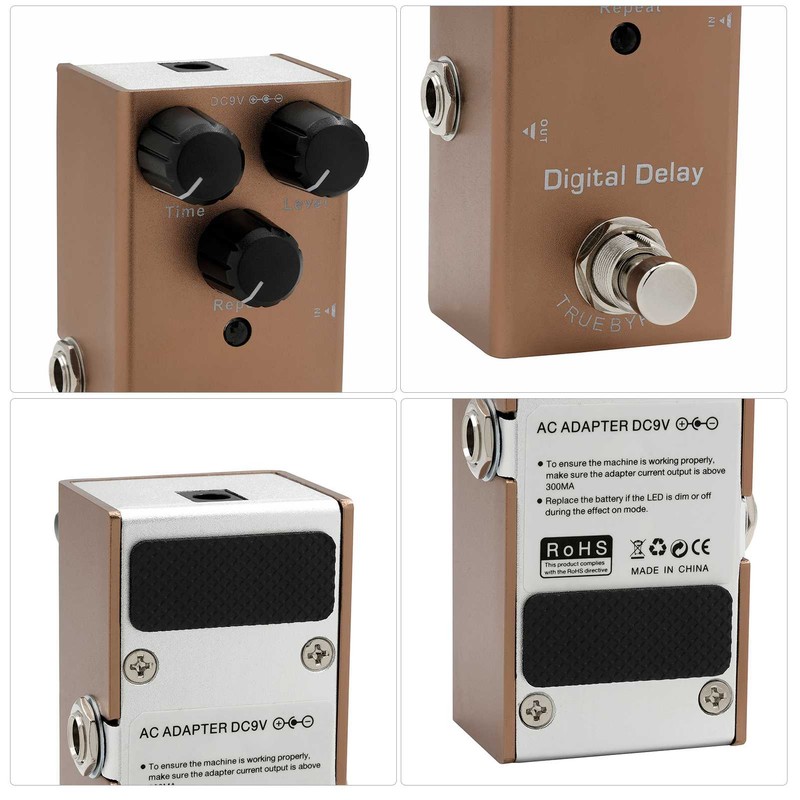 IRIN EF-08 Electric Guitar Effect Pedal Portable Guitar Effector Mini