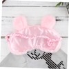 Gatuida Sleep Eyeshade Rabbit Pattern Plush Comfortable No Pressure Night
