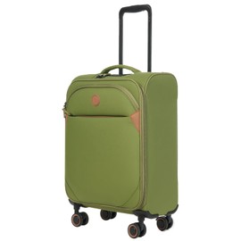 Verage Cambridge Lightweight Carry On Luggage,Softside Expandable Suitcase with Spinner Wheel (20-Inch, FERN GREEN)