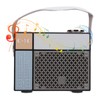 Bluetooth Speaker 5W Stereo Sound Modern Cute Pixels Style Portable