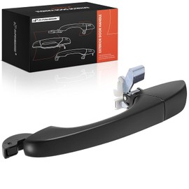 A-premium - Manija de Puerta Exterior Trasera Izquierda del Lado del Conductor Compatible con Chrysler 300 2005-2010 y Dodge Magnum 2005-2008, Imprimado Negro, Reemplazo# Wc83tzzad, Wc83tzzag