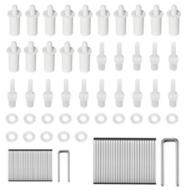 IONPSHG 125 Pcs Louvers Repair Pins Kit with 15 Springs, Plantation Shutter Parts for Movable Blade Repair, Spring Loaded Replacement Pins, Window Tools Supplies