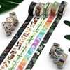 Biuunsf Cute Washi Tape Set, 38 Rolls Animals Washi Tapes