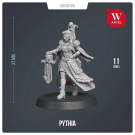 Artel W Miniatures Pythia Artel W Inquisitor Eisenhorn Omnibus Retinue Bequin Blank Rogue Trader