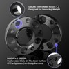 KSP 5X112mm Wheel Spacers,15mm 66.56mm Hubcentric Bore Forged Tuning Spacer