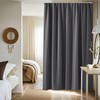 NICETOWN Room Divider Curtain & Adjustable Ceiling Track Set, W100