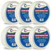 General Purpose Masking Tape, Beige. Easy-Tear, Pro-Grade Removable Painters Tape Great for Home, Office. Clean, Drip-Free Painting with Wide Paper Rolls (1" x 60 Yards (6 Rolls/Order))