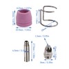 80Pcs Plasma Cutting Torch Consumables Kit Tips Equipment for 40