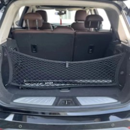 QUAYUB Rear Trunk Envelope Style Organizer Cargo Net for HYUNDAI PALISADE 2020-2025