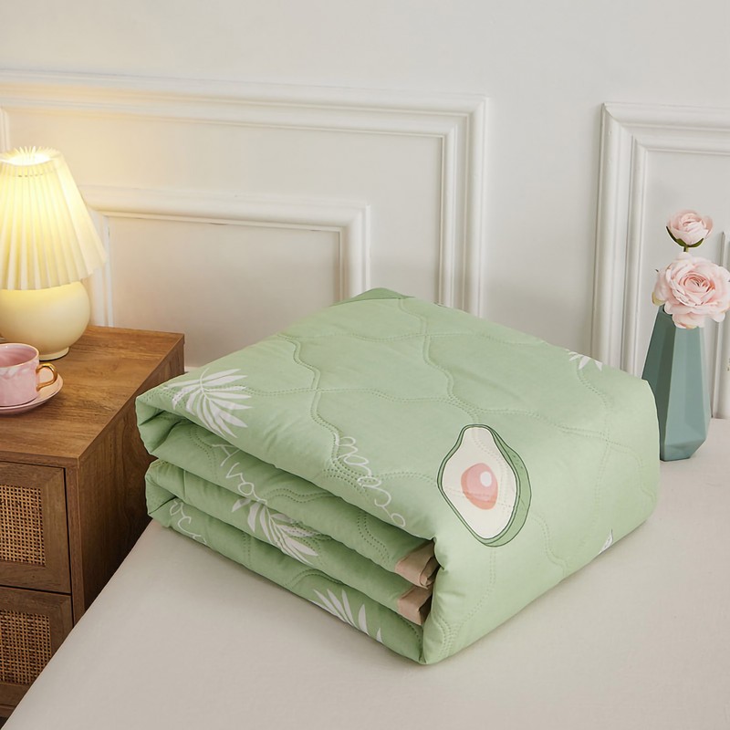 Summer Air Conditioner Quilt Machine Washable Soft Breathable Portable Air