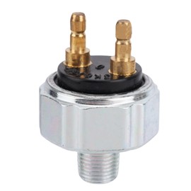 Low Pressure Hydraulic Brake Light Switch, 1/8" NPT Universal Port Brake Systems Pressure Switch 45PSI Activation for 1960s-1990s F-Series & B-Body Platforms Vehicles Replacement Accessories Part