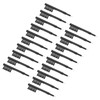 20Pcs Hearing Amplifier Cleaning Brush Multifunctional Effective Black Hearing Aid