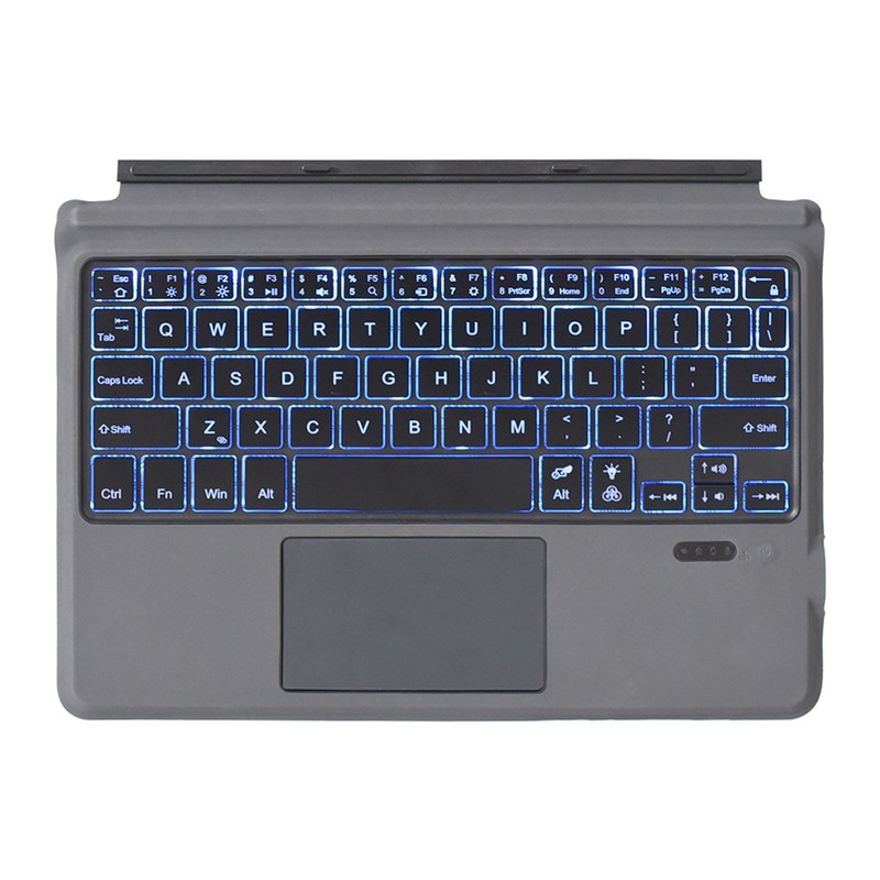 Tablet Keyboard Ergonomic Portable Bluetooth Tablet Leather Case Keyboard for