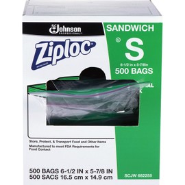 Ziploc SJN682255 - Resealable Sandwich Bags