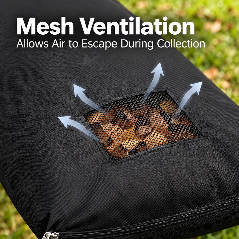 Lawn Tractor Leaf Collection Bag – 420D Oxford, 78.74 ×