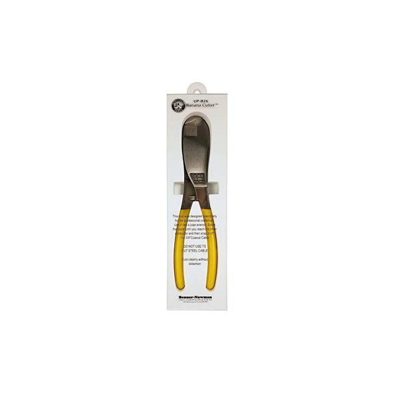 Benner Nawman Banana Cable Cutter, For Coax Up To .75"