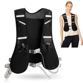 SupRovare Hydration Running Vest for Women and Men, Reflective Running Hydration Vest, Lightweight Vest Running Backpack, Functional Running Vest, Running Accessories for Trail Marathon