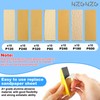 70 Sheets Yellow Micro Detail Sander Paper Kit and 3.5”