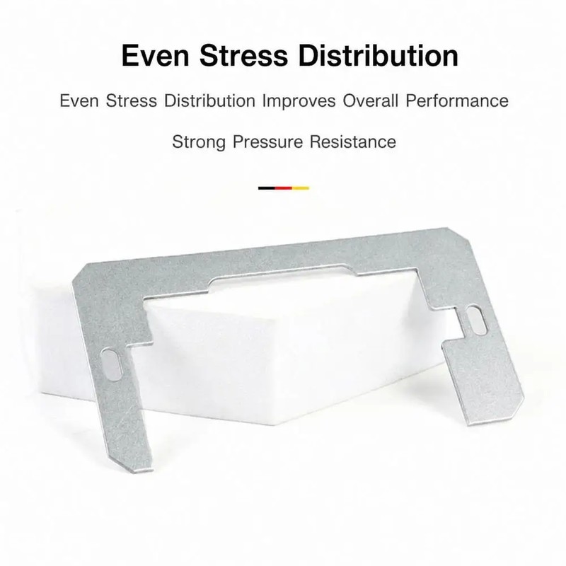 Metal Outlet Spacers for Loose Wall Plates – Flush-Fit Leveling