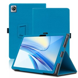 Case for Blackview Tab 70 WiFi, 10.1 inch, Blackview Tab 70 WiFi Tablet Case, Folding Stand Protective Cover with Pencil Holder and Wrist Strap, Full Protection. (Light Blue)