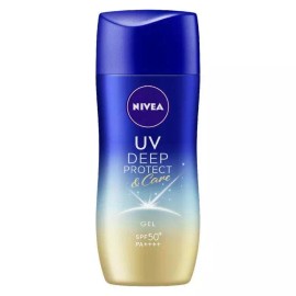 [US Seller] NIVEA UV Deep Protect & Care Gel 80ml Sunscreen SPF50+/PA++++ Japan