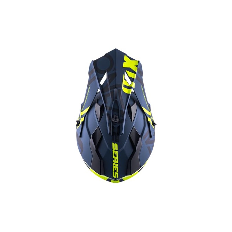 O'Neal - 0200-214 2Series Adult Helmet, Spyde (Black/Hi-Vis, LG)