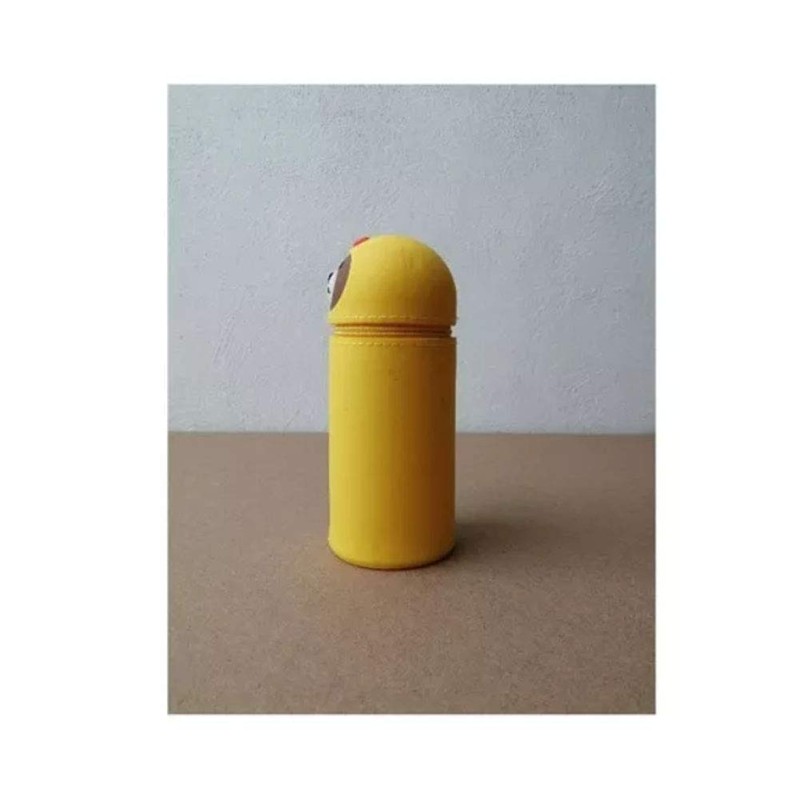 Lapicera Y Cosmetiquera De Silicona Oso Kitty Dinosaurio